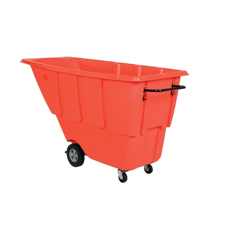 Vestil Light Duty Tilt Truck 1/2 Cubic Yard 450 lb Red TDT-50-LD-RED